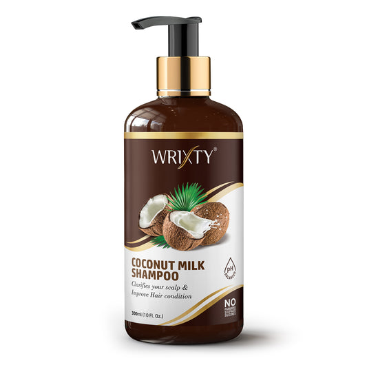 Coconut Milk Shampoo | Hydrates and Moisturizes |Nourishes Hair Roots , Repair and helps Tame Frizzy Hair | Prevents Hair Fall and Restores Shine | No Sulphate No Paraben | For Men & Women