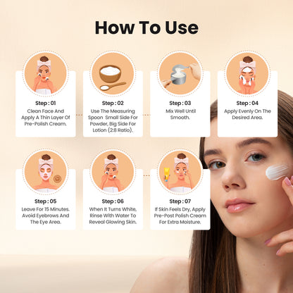 Wrixty Gluta-Alpha arbutin Skin Polish for Instant Tan Removal  (220 g)