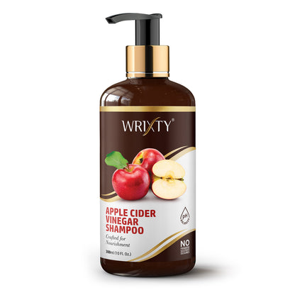 Apple Cider Vinegar Shampoo with DHT Blockers | Gentle & Natural Detox Formula that Helps Remove Buildup | Natural Ingredients | No Sulphate No Paraben | PH Balanced | For Men & Women